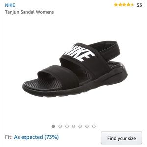 Nike tanjun sandals
